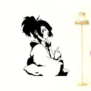 

WALL VIINYL STICKER DECAL ART MURAL ANIME MANGA SEXY GIRL