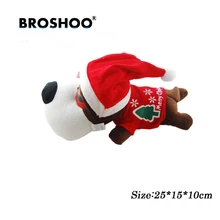 BROSHOO Милая Рождественская версия длинный рот собака бамбуковый древесный уголь освежитель воздуха автомобиля Стайлинг 25*15*10 см