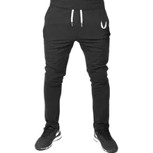 GUMPRUN Autumn Men Joggers Fitness Pants Fashion Style Male Casual Trousers Flying Symbol long Trousers Streetwear Trousers