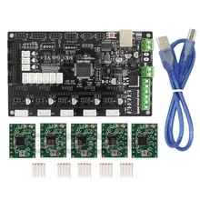 MKS Gen V1.4 control board Mega 2560 R3 motherboard RepRap Ramps1.4 compatible with USB and 5PCS A4988 For 3D printer