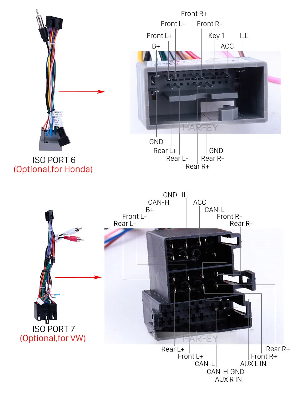 Best Harfey 1Din Universal GPS Auto Stereo 1Din Android 8.0/8.1 10 inch Car Radio Touchscreen Head Unit HD 1080P Multimedia Player 18