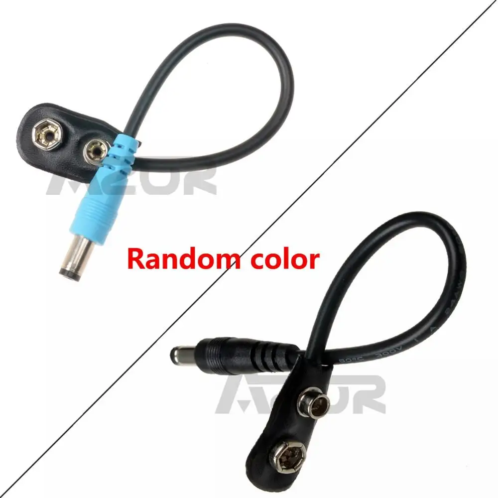 Caline 9V Battery Cable Use for Guitar Effect Pedal Male Guitar Cable Snap Connector Pedal Effect Male Accessories