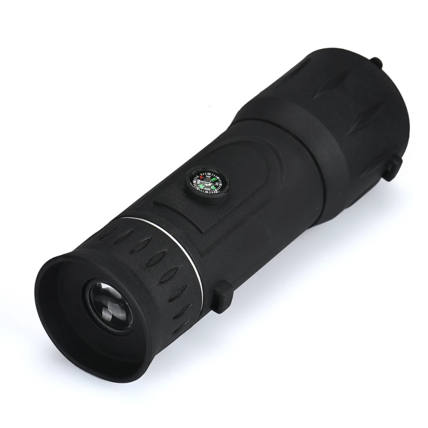 

Premium Hunting 16x52 Focus Zoom Outdoor Handheld Monocular Telescope Camping with Compass Outdoor Sports Hunting Accessory