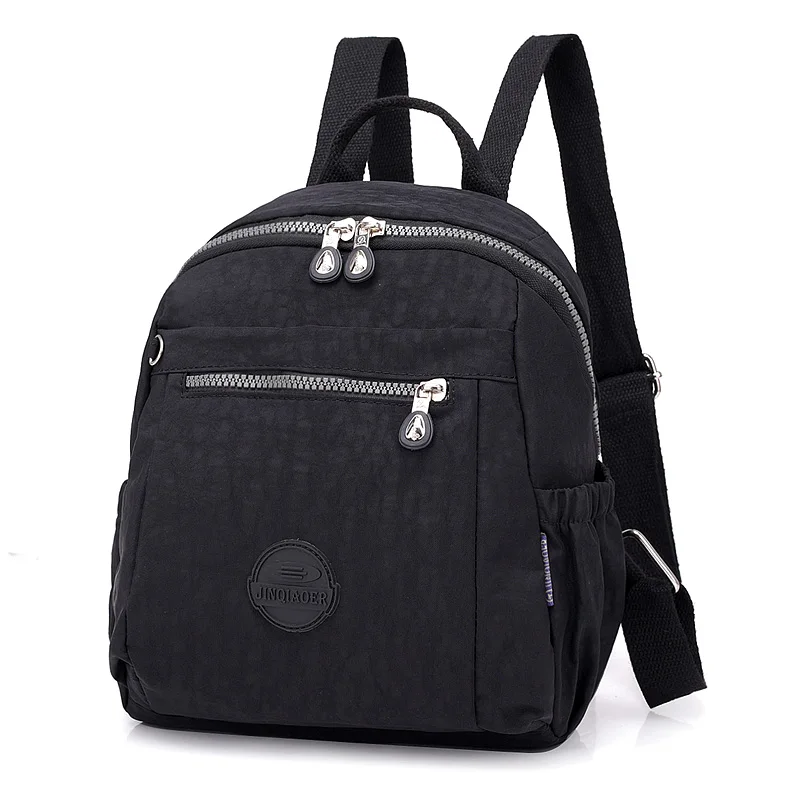 Women Backpacks Nylon Student School Bags Girl Knapsacks Female Casual Packsack Travel Shoulder Bag Ladies Rucksack mochila
