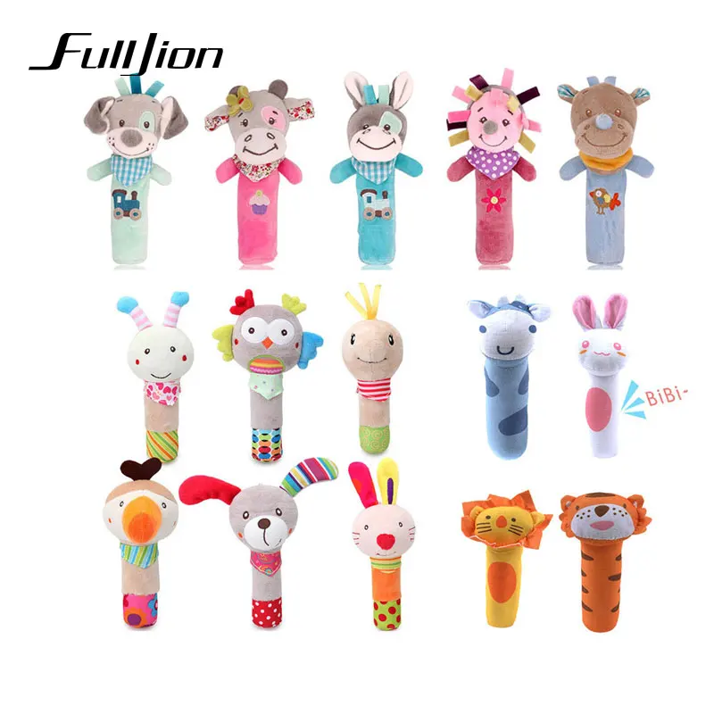 

Fulljion Rattle Cartoon Mobile Toys For Baby Soft Bebe Hand Rattles Learning Education Toy As Gift For Newborn Baby 0-12 Months