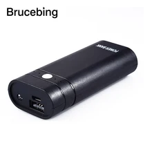 Портативный 2x18650 анти-Реверсивный внешний аккумулятор зарядное устройство комплект USB внешний аккумулятор коробка для iphone для Xiaomi для всех смартфонов