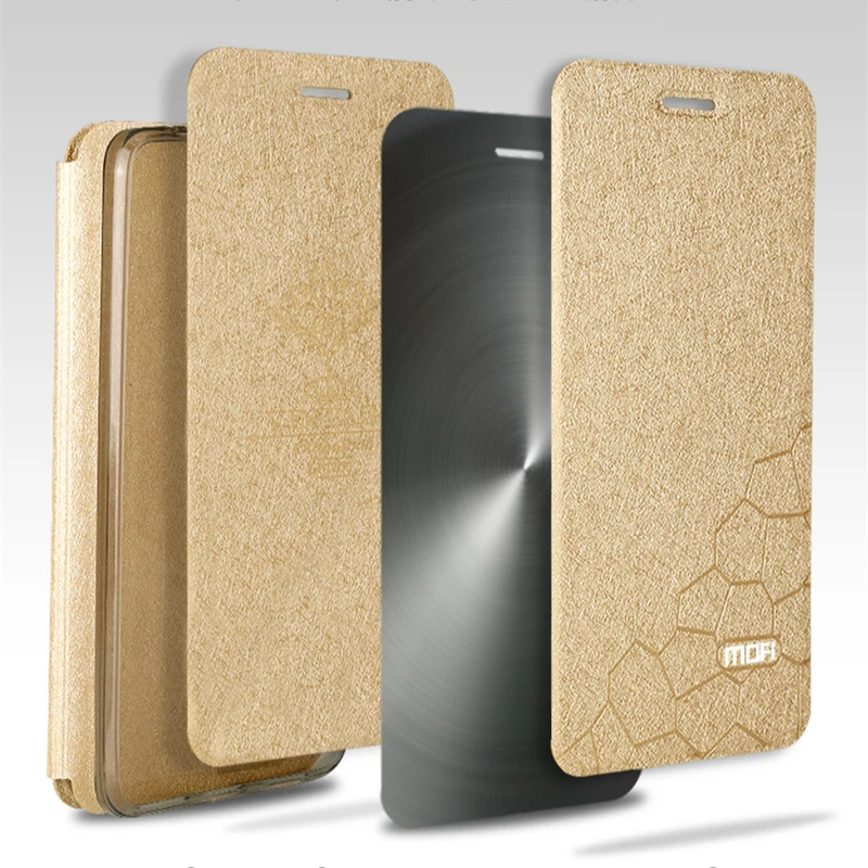  Original MOFI Flip Leather Case for Xiaomi Redmi Note 4X PU Leather Case with Stand Function for Ho