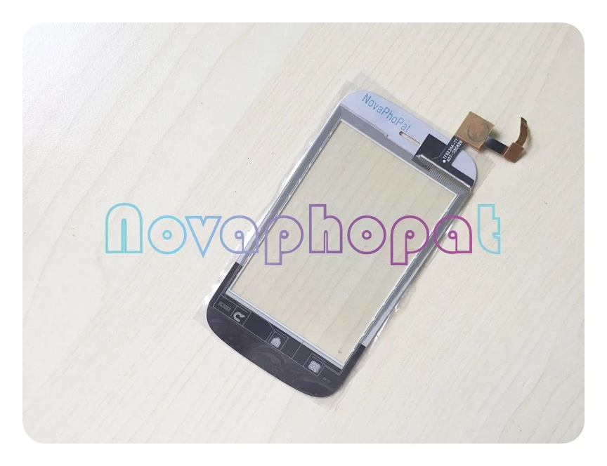 Сенсорный экран Novaphopat для FLY IQ256 сменный сенсорный без отверстия фронтальной