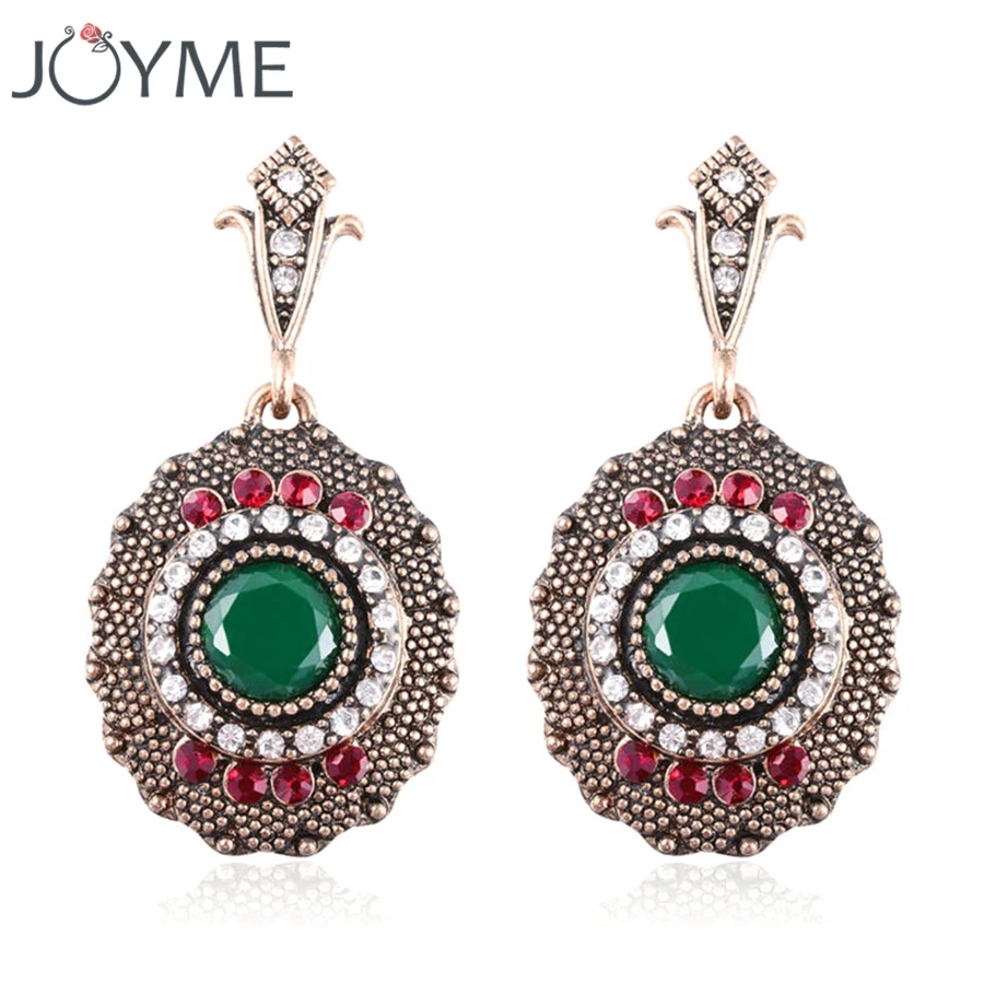 Top Turkish Indian Earrings Large Long Clip Ear Cuff Wedding Party