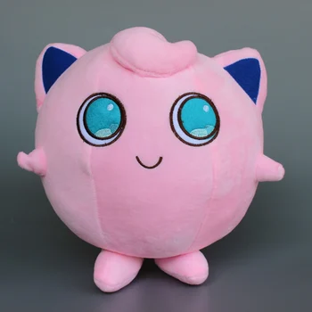 

Jigglypuff Plush Stuffed Toys Cartoon Figure Cute Pink Ball Shape Soft Doll 15cm 6"Kids Gift
