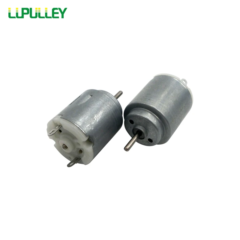 

LUPULLEY Small Motor 140 Micro DC Motor High Speed 5000-20000rpm DC1.5V-6V Gear Motor for Toy Car Aircraft DIY Motors