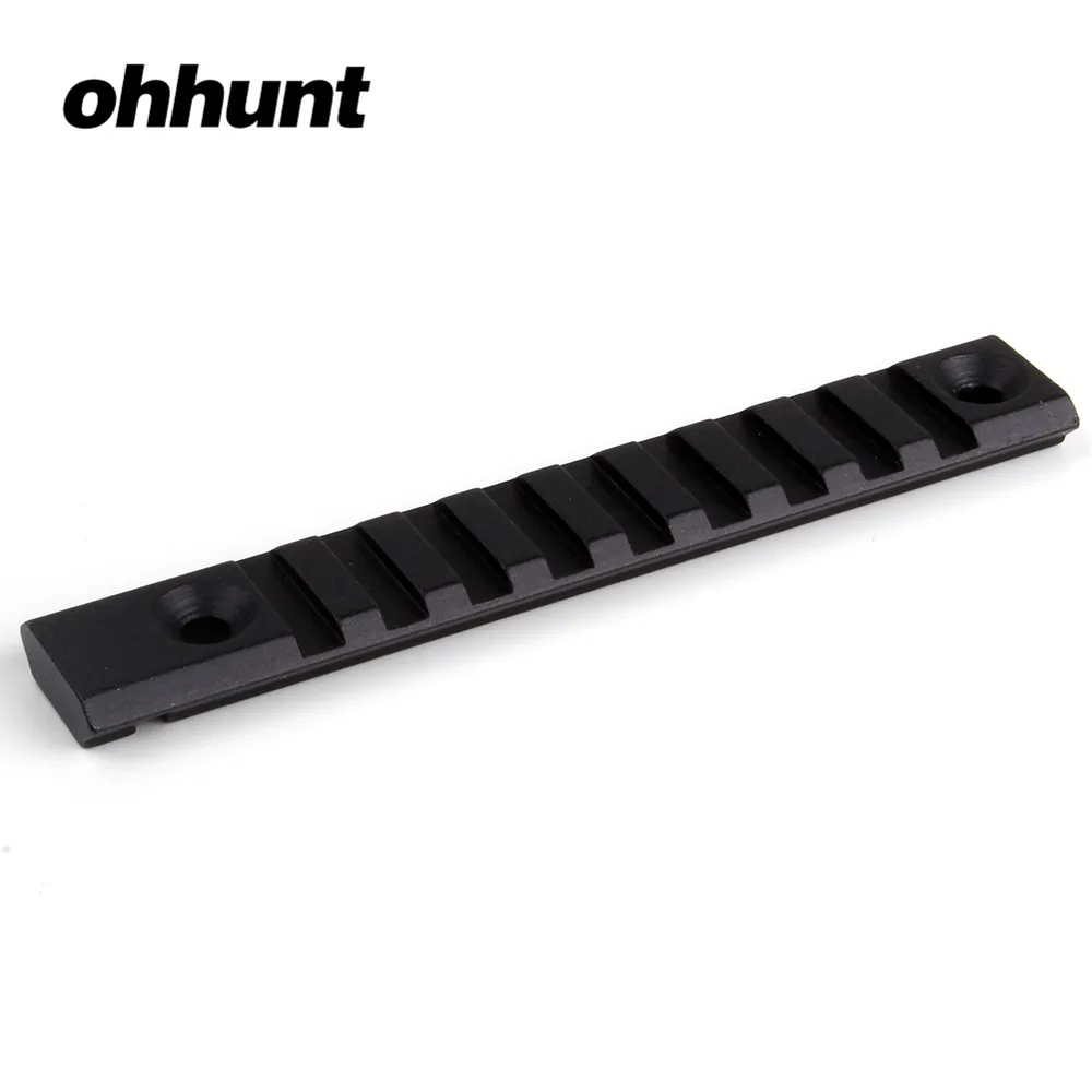 

ohhunt 125mm Length Adapter Weaver Mount 20mm Picatinny Rail DIY Mount Base for Scope Flashlight Hunting Accessory