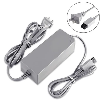

US Plug 100-240V DC 12V 3.7A Home Wall Power Supply AC Charger Adapter Cable for Wii Console