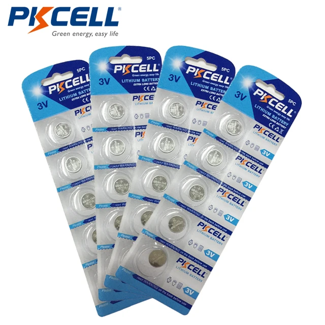 PKCELL Ultra Lithium CR1220 Universal Battery Cell