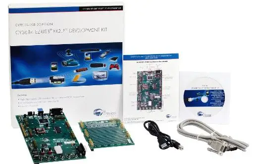 

CY3684 EZ-USB FX2LP Development Kit