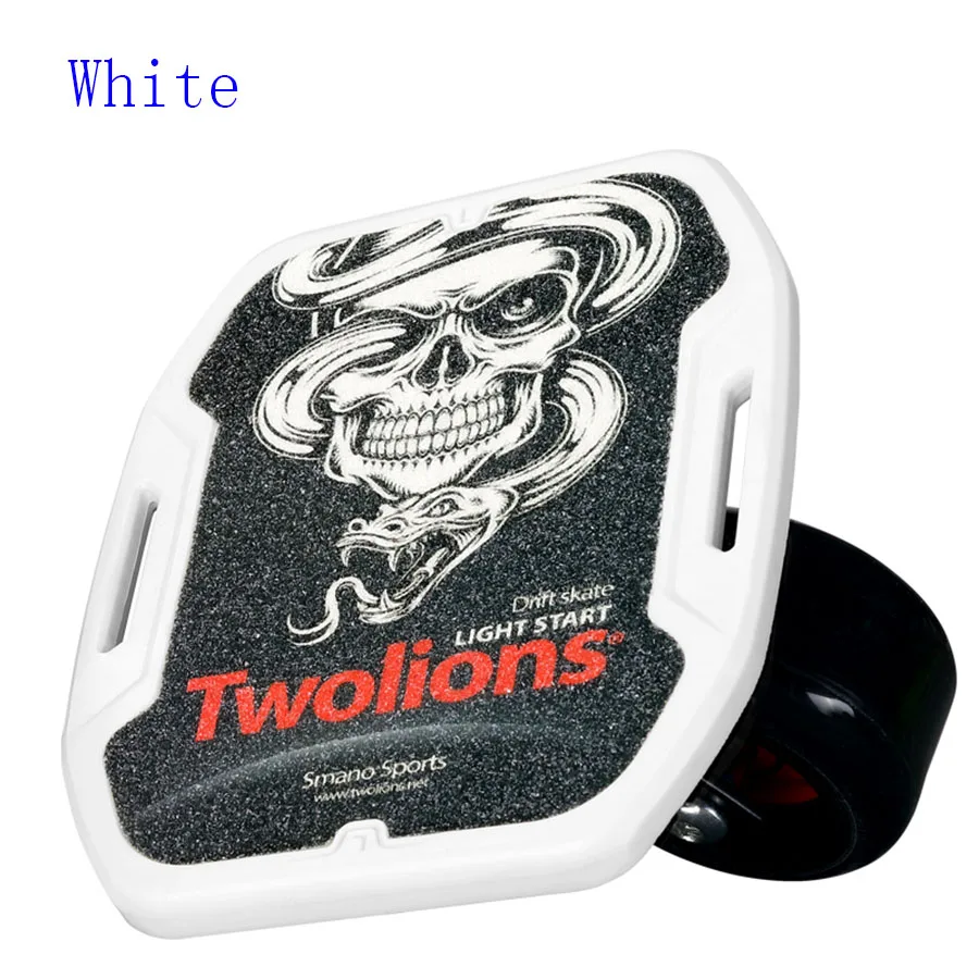 Twolions ABS Drift Board For Freeline Roller Road Drift Skates Antislip Skateboard Deck Freeline Skates Wakeboard
