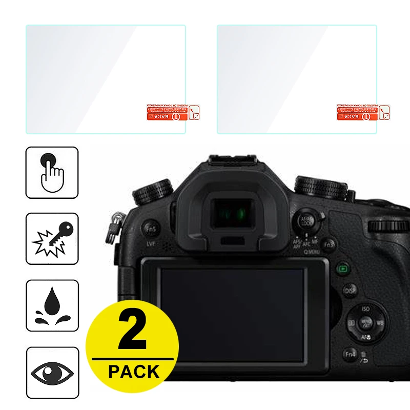 6x Panasonic Lumix DC-FZ1000 Pantalla Protector Protección cristalina II dipos 6x Panasonic Lumix DC-FZ1000 Pantalla Protector Protección cristalina II dipos