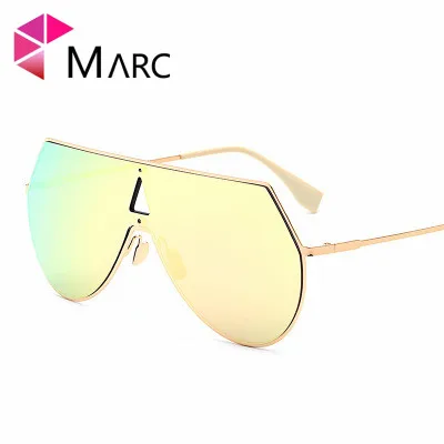 

MARC UV400 WOMEN 2018 NEW MEN sunglasses Green Hight quality Metal PBlack Gradient Pink Mirror Blue goggle