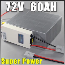 72V 60Ah LiFePO4 Battery Pack ,4000W Electric Bicycle Battery + BMS Charger 72v lithium scooter electric bike battery pack 72V 60Ah LiFePO4 Battery Pack ,4000W Electric Bicycle Battery + BMS Charger 72v lithium scooter electric bike battery pack