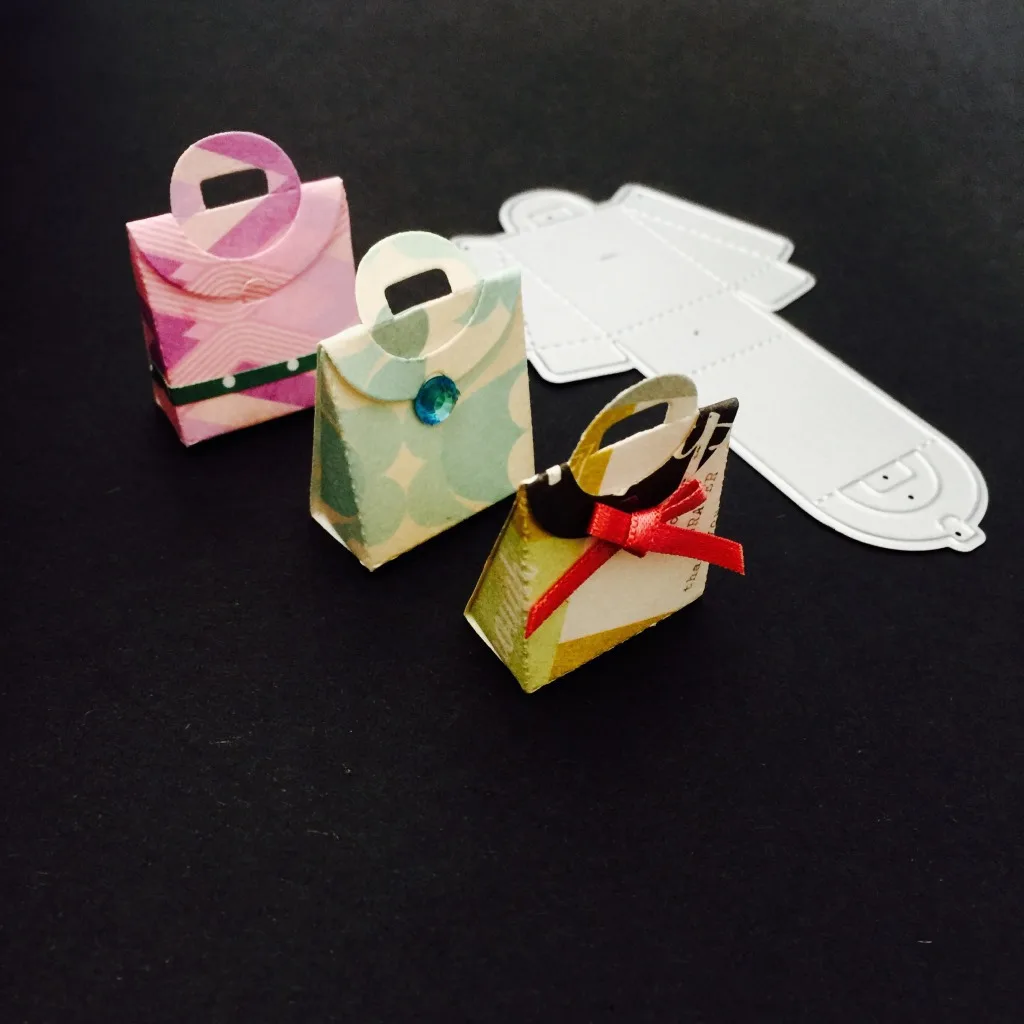 3D подарочная коробка металлические резные штампы сшитые DIY для скрапбукинга