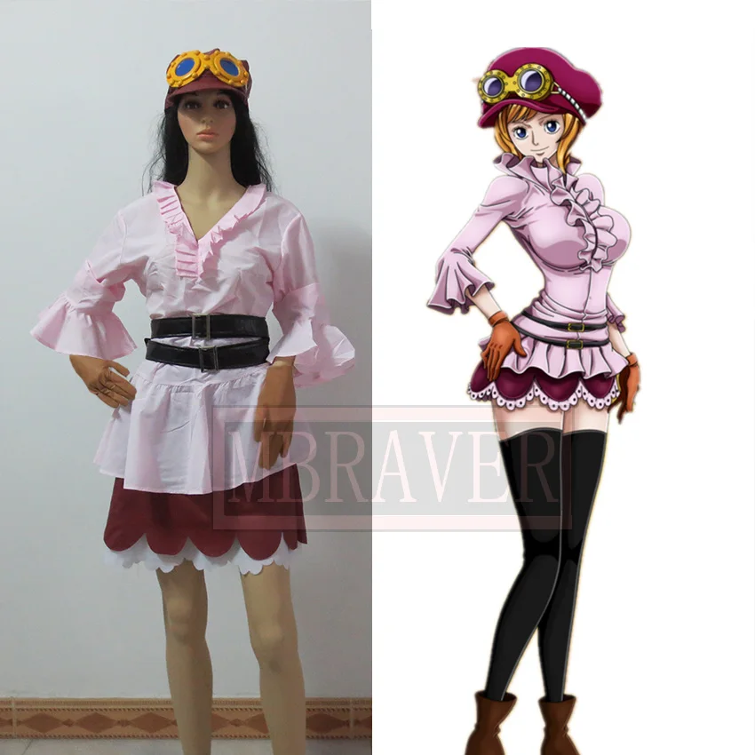 One piece Koala Dress Cosplay Costume All Sizes With Goggles Custom Made COSYT