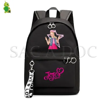

JoJo Siwa Leisure Backpack New Fashion School Bags for Girls College Students Laptop Backpack Casual Bagpack Travel Rucksack