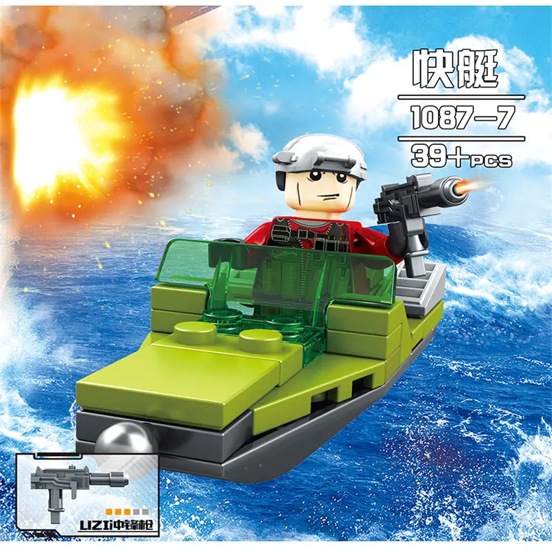 Compatible Legoings Model Building Kits Toys for Boys Military Profession Series Star Wars DIY Building Blocks Figures Mini Toy  (11)