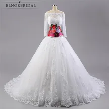 Latest Long Sleeve Wedding Dresses Designer 2017 Vestido De Noiva Com Manga Sheer Lace Embroidery Bridal Gowns Alibaba China