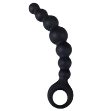 snowshine YLW Beads Anal Chain Plug Play Pull Ring Ball Men Women Adults free shipping
