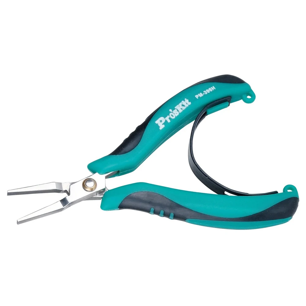PM-396H Pro'sKit Flat Nose Plier Stainless Steel Mini Vise Pointed Nose Pliers For Electronic Products Repair PM-396H Pro'sKit Flat Nose Plier Stainless Steel Mini Vise Pointed Nose Pliers For Electronic Products Repair