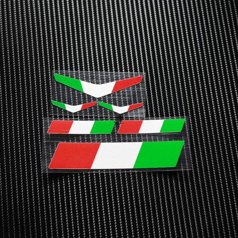

TJ002 Italy style Warning Safe Caution Reflective Car Sticker Decals Motorcycle Racing Stickers Motorbike Helmet Windshield ATV