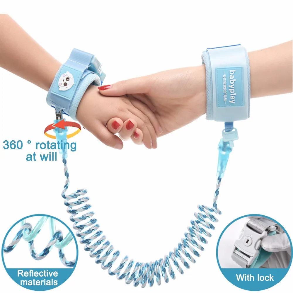 

Upgrade Luminous Anti Lost Anti-lost Rope Safety Harness Baby Strap Outdoor Walking Hand Belt Comfortable Anti Lost Wrist Belt