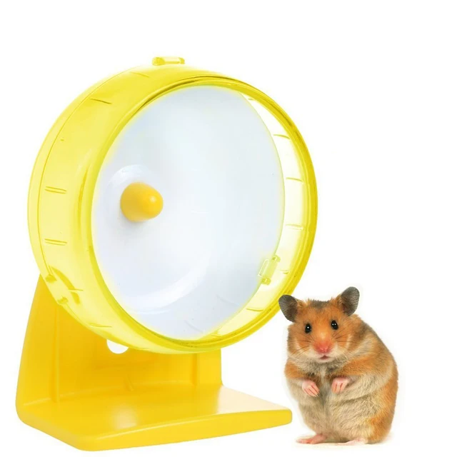Hamster Wheel Quiet 5.5 Inches Rat Silent Spinner Exercise Wheel