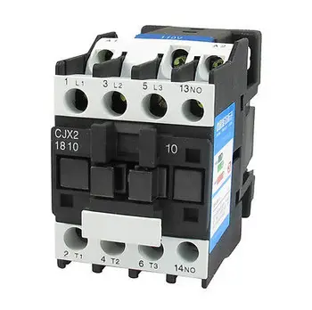 

CJX2-1810 35mm DIN Rail Mount AC Contactor 3 Pole One NO 110V Coil 32A