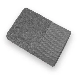 Gray Хлопковое гостиничное полотенце, набор, домашнее белое Большое банное полотенце, полотенце для лица, не ворс, сильное водопоглощение, 160*80 см, около 800 г - Цвет: Gray