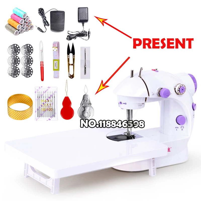 free-ship-mini-100x190x200mm-household-multifunction-double-thread-and-speed-free-arm-crafting-mending-machine