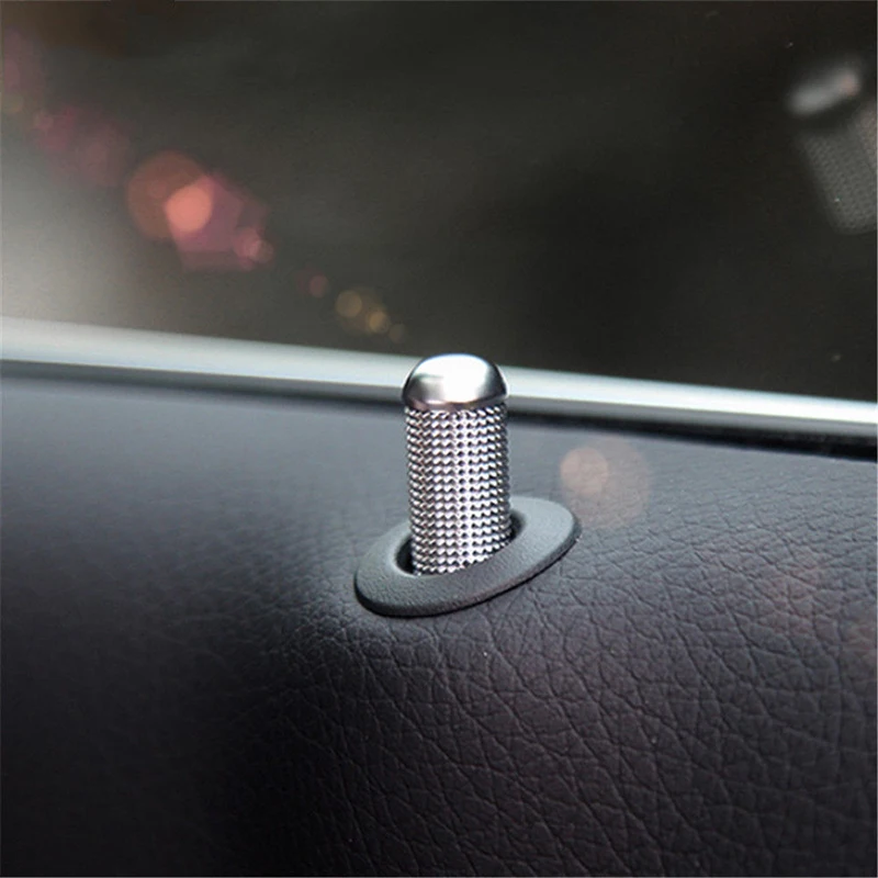 Серебряная ручка дверного замка для Mercedes Benz Trim Ring W204 W205 GLK GLE | Автомобили и