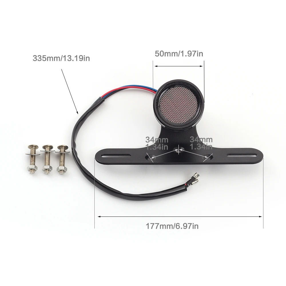 

Motorcycle Rear LED Tail Brake Stop Light For Harley /For Choppers/For Yamaha/For Honda