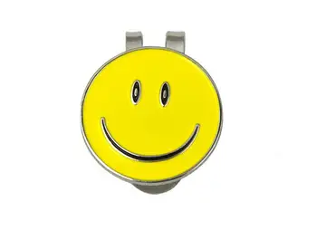 

Mounchain Delicate Smiling Face Golf Hat Clip Golf Sets