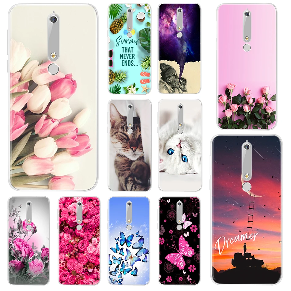 Silicone Case For Nokia 6.1 Case For Nokia 6 2018 2nd 6.1 Cover For Nokia 6.1 Soft TPU Back Phone Case 360 Protective Bumper Silicone Case For Nokia 6.1 Case For Nokia 6 2018 2nd 6.1 Cover For Nokia 6.1 Soft TPU Back Phone Case 360 Protective Bumper