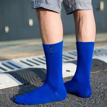 5 пар/лот, цветные модные мужские счастливые носки в британском стиле, мужские носки в стиле Харадзюку, подарок, длинные, большие размеры, EUR39-45