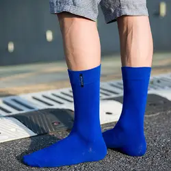 Новые брендовые хлопковые мужские счастливые носки компрессионные носки Harajuku мужские Британский стиль джентльмен Большие Размер носки