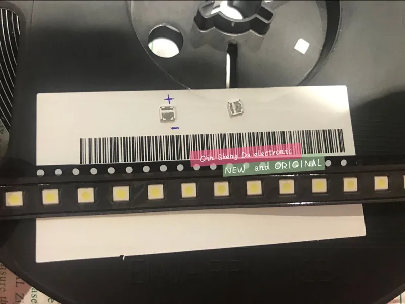 500 шт для WOOREE LED подсветка LCD TV bead 3 V 1 W 3535 SMD лампа холодный белый WM35E1F-YR07-eB led |