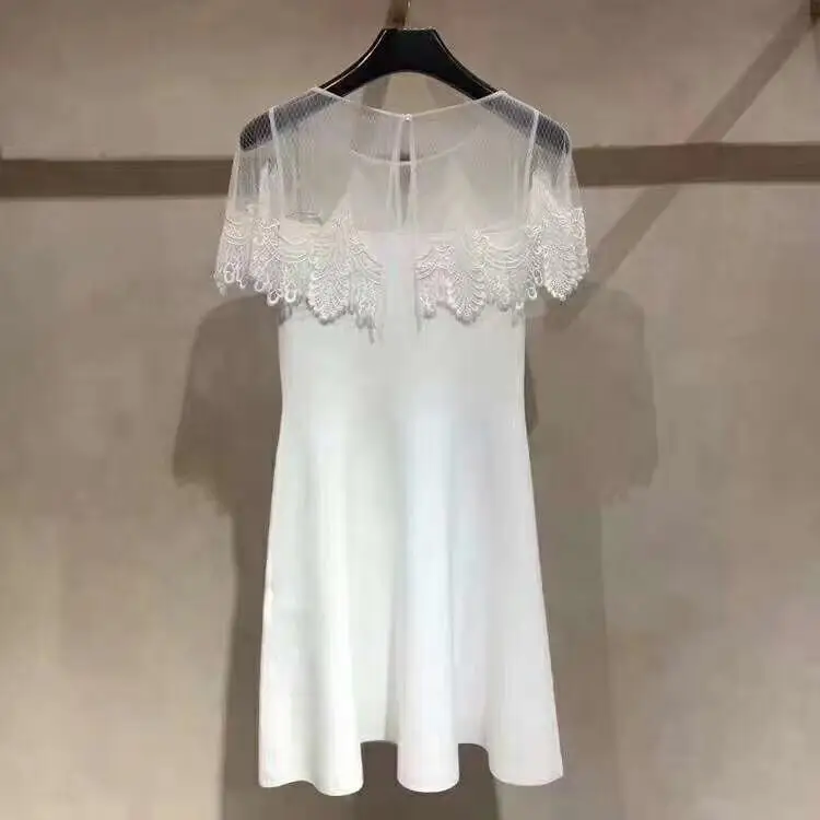 

The new summer 2019 bud silk gauze dress small dress