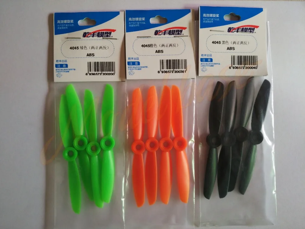 

50pairs Gemfan 4045 Plastic Propeller ABS CW/CCW Propeller For Mini Multirotor Quad
