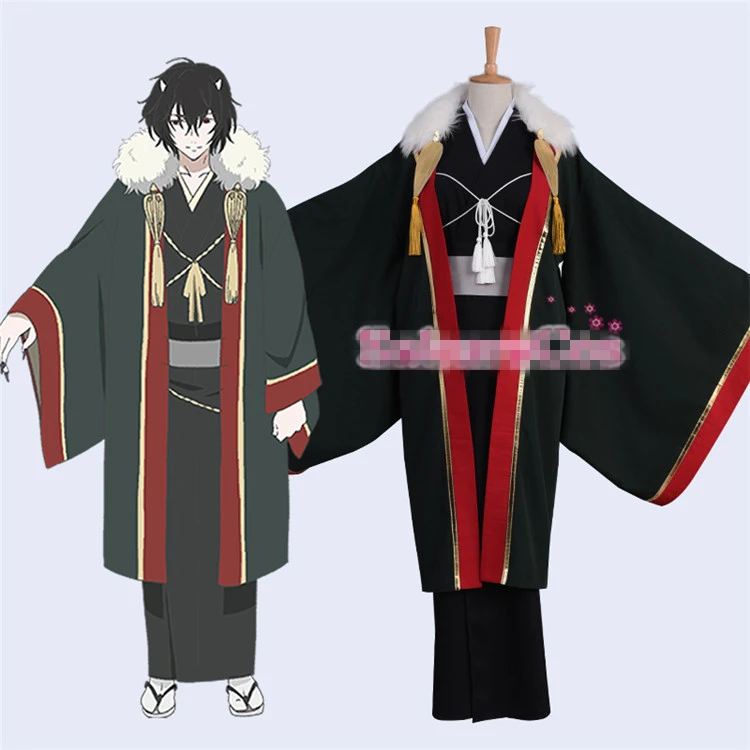 Hoozuki no Reitetsu Cosplay Kimono Costume kimono Man's cosplay