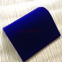 Дешевые ювелирные изделия Дисплей Органайзер держатель поставщик, 4 шт 20*19*3,5 см Королевский синий бархатное ювелирное Ожерелье Браслет Дисплей демонстрационный стеллаж