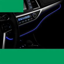 Lsrtw2017 Светодиодная лампа приборной панели автомобиля атмосферу светильник для toyota highlander 2013 3rd поколения