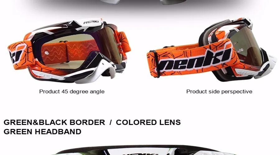 1 шт. и 6 цветов) высококачественные брендовые Nenki-1016 очки для мотокросса мотоциклетный щиток козырек очки Motos Casco Gafas Casque