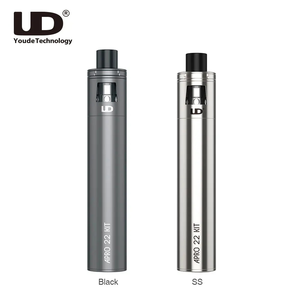 

Original UD Apro 22 Starter Kit Built-in 2500mAh Battery & 2ml Tank Capacity All-in-one Style Vape Pen Kit Vs wand Kit / pen 22